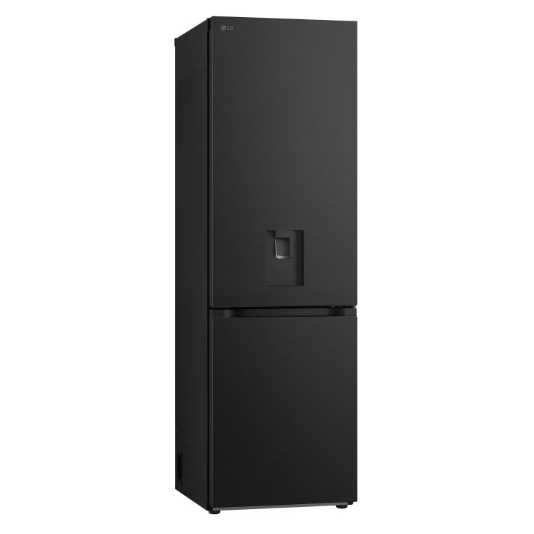 LG NatureFRESH 343 Litre 60/40 Freestanding Fridge Freezer - Matte Black