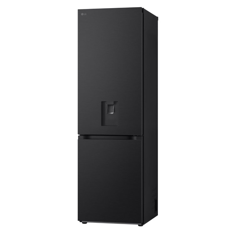 LG NatureFRESH 343 Litre 60/40 Freestanding Fridge Freezer - Matte Black