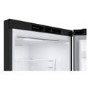 LG NatureFRESH 343 Litre 60/40 Freestanding Fridge Freezer - Matte Black