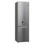 LG NatureFRESH 384 Litre 70/30 Freestanding Fridge Freezer - Shiny Steel