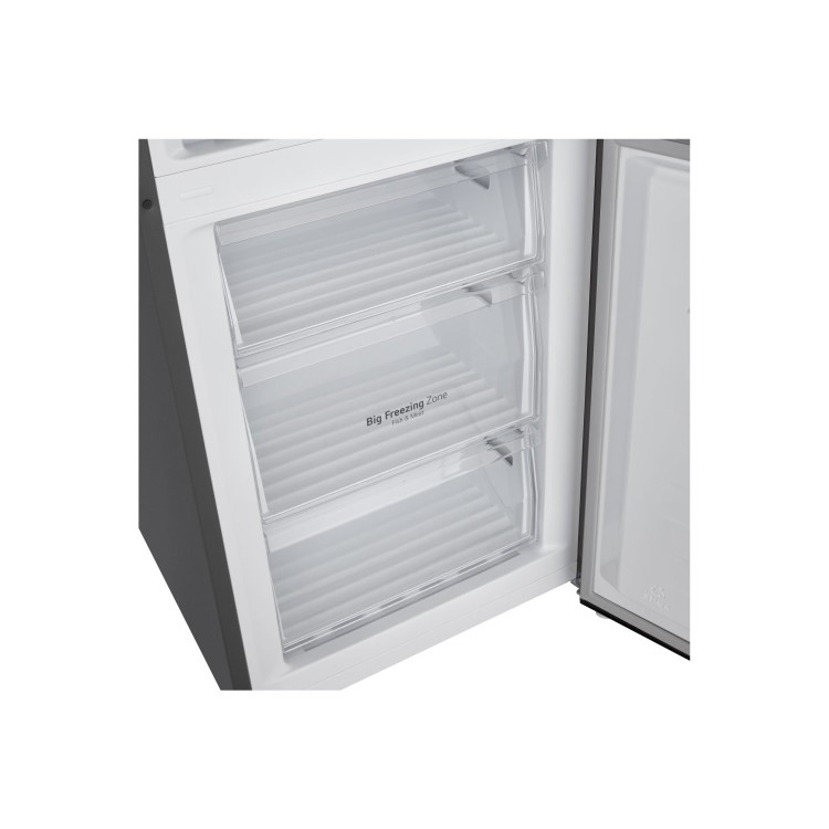 LG 304 Litre 70/30 Freestanding Fridge Freezer - Silver