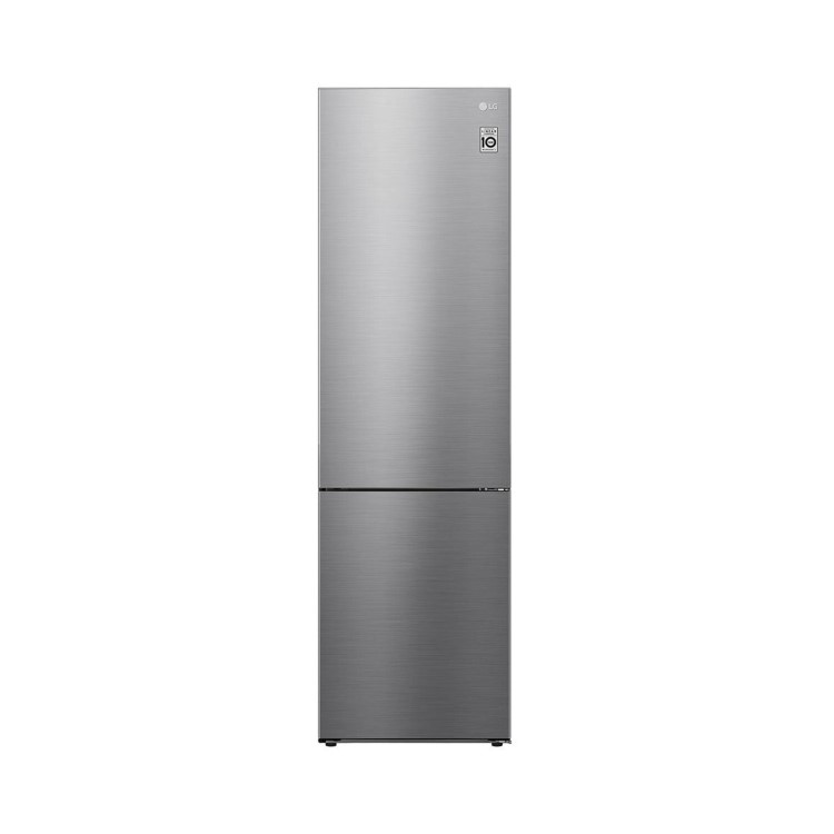 LG NatureFRESH 384 Litre 70/30 Freestanding Fridge Freezer - Silver