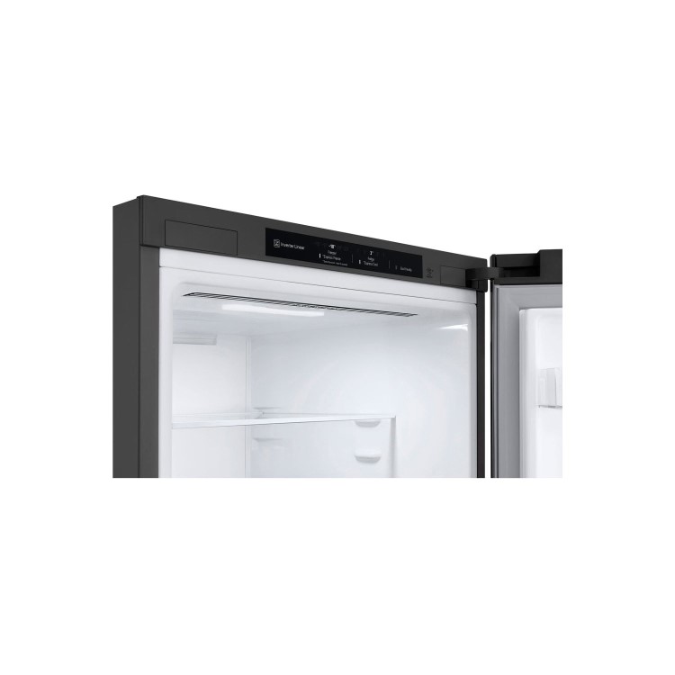 LG NatureFRESH 384 Litre 70/30 Freestanding Fridge Freezer - Silver