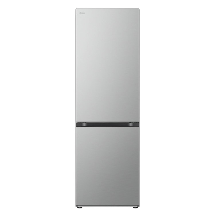 LG NatureFRESH 344 Litre 60/40 Freestanding Fridge Freezer - Silver