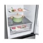 LG NatureFRESH 387 Litre 70/30 Freestanding Fridge Freezer - Silver