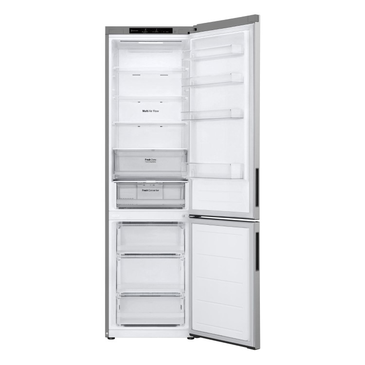 LG NatureFRESH 387 Litre 70/30 Fridge Freezer - Prime Silver