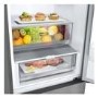 LG NatureFRESH 387 Litre 70/30 Fridge Freezer - Prime Silver