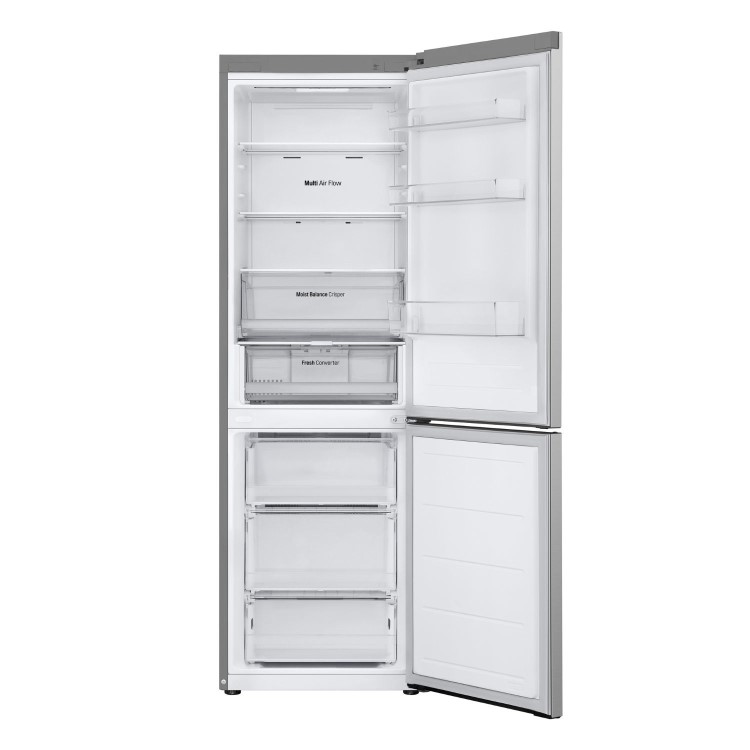 LG NatureFRESH 344 Litre 60/40 Fridge Freezer - Prime Silver