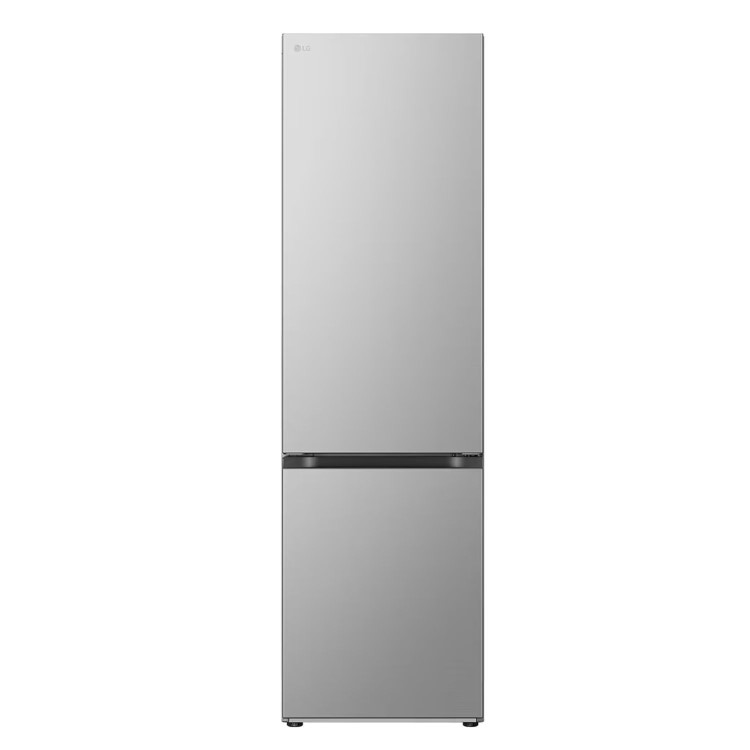 Refurbished LG NatureFRESH GBV3200CPY Freestanding 387 Litre 70/30 Frost Free Fridge Freezer Silver