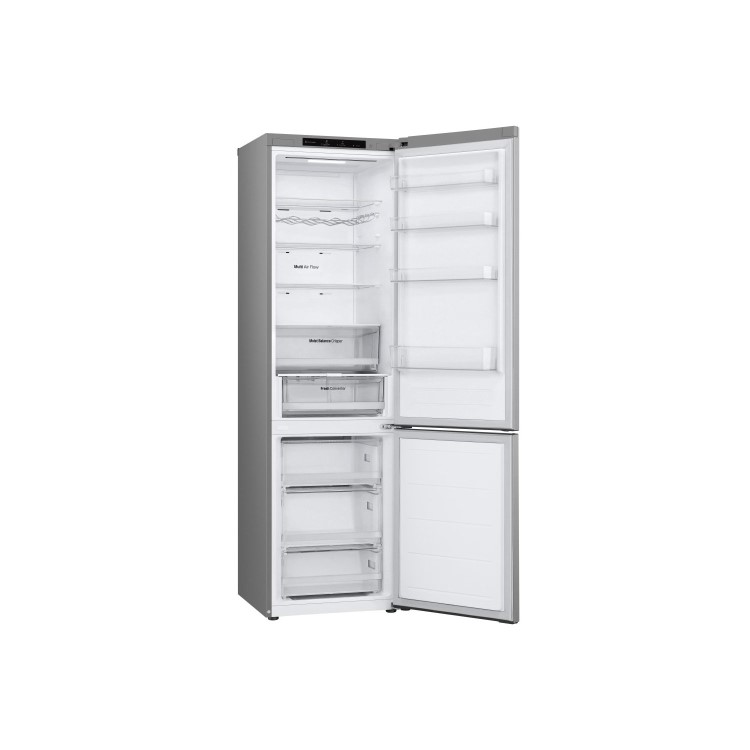 LG NatureFRESH 387 Litre 70/30 Freestanding Fridge Freezer - Prime Silver