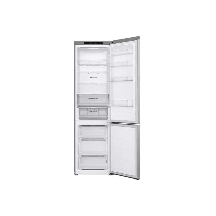 LG NatureFRESH 387 Litre 70/30 Freestanding Fridge Freezer - Prime Silver