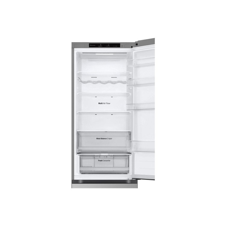 LG NatureFRESH 387 Litre 70/30 Freestanding Fridge Freezer - Prime Silver