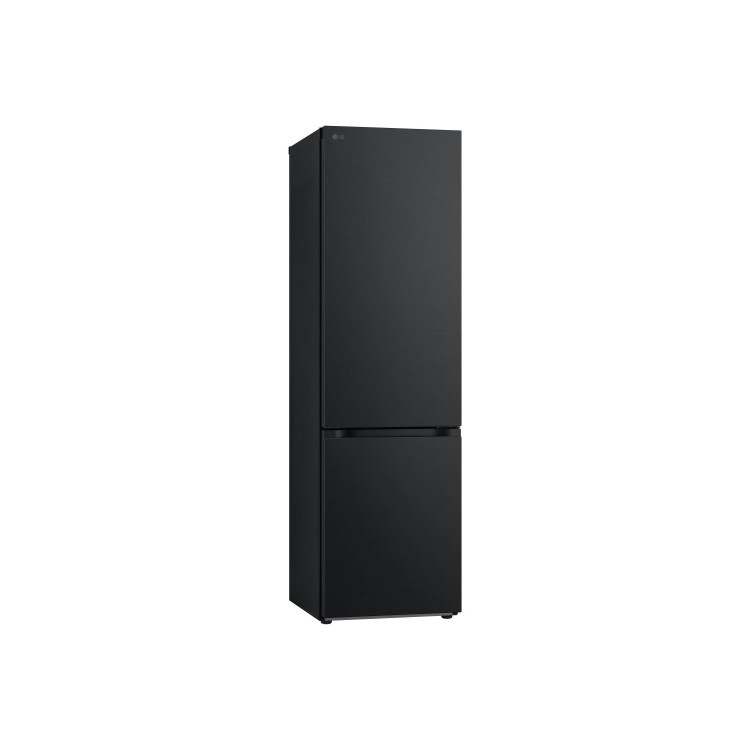 LG NatureFRESH 387 Litre 70/30 Freestanding Fridge Freezer - Matte Black