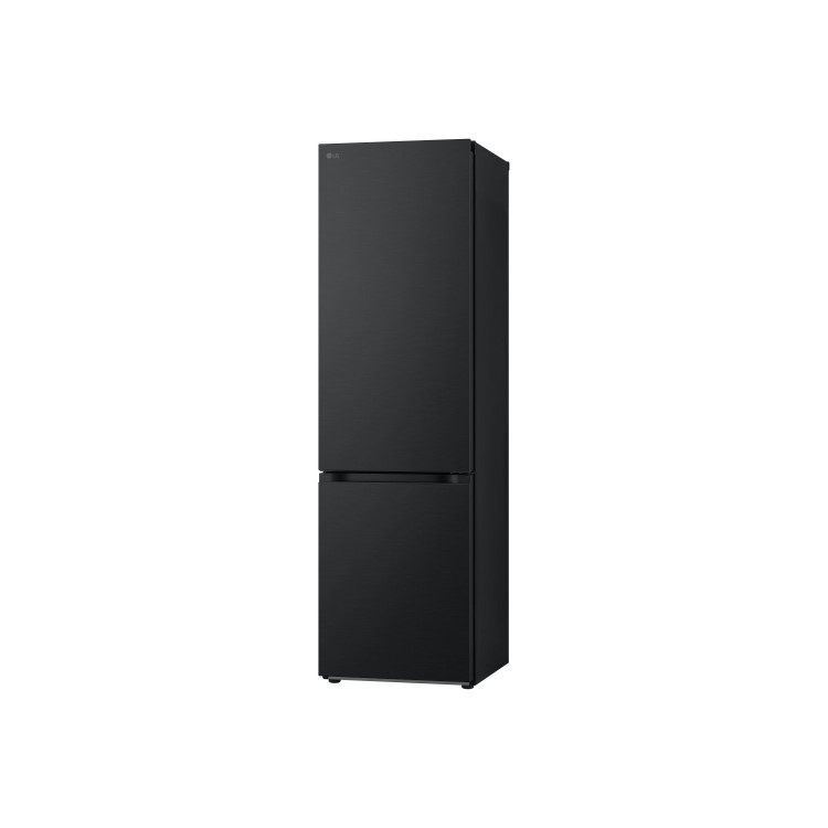 LG NatureFRESH 387 Litre 70/30 Freestanding Fridge Freezer - Matte Black