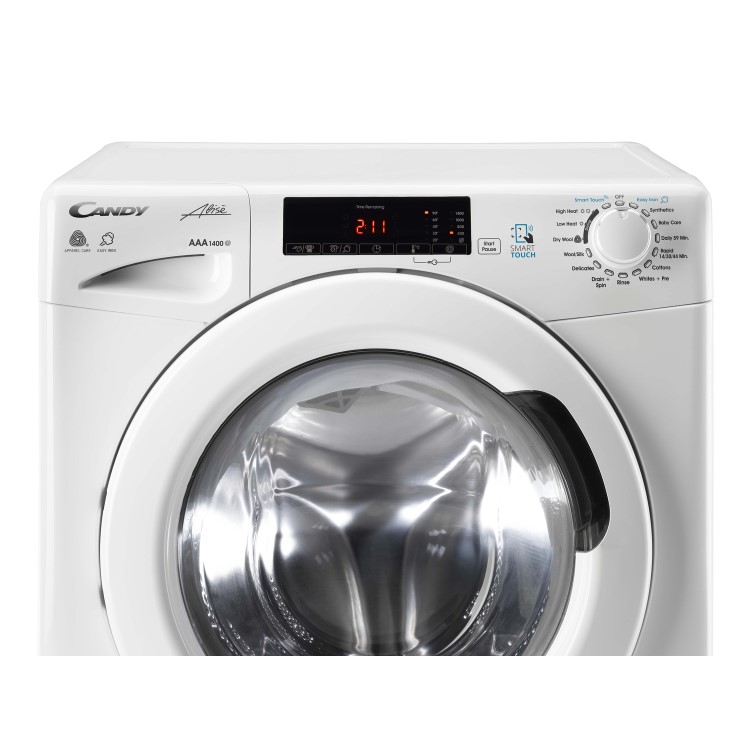 Candy GCSW496T 9kg Wash 6kg Dry 1400rpm Freestanding Washer Dryer - White