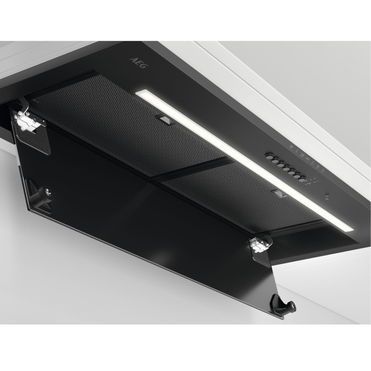 AEG 9000 Series AutoSense&reg; Series 90cm Canopy Cooker Hood - Black