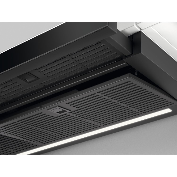 AEG 8000 Series 90cm Canopy Cooker Hood - Black 