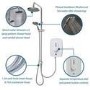 Triton Danzi Duelec 9.5kW Gloss White Electric Shower