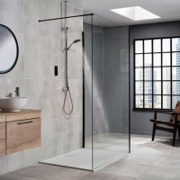 Triton ENVi 9.0kW Electric Shower With Ceiling Fed Shower Kit - Chrome