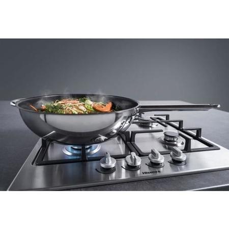 Hisense 60cm 4 Burner Gas Hob - Stainless Steel