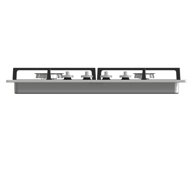 Hisense 60cm 4 Burner Gas Hob - Stainless Steel