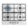 Refurbished Hisense GM643XHC 60cm 4 Burner Gas Hob Stainless Steel