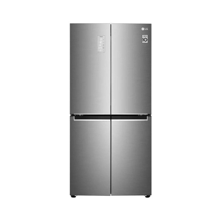 LG 530 Litre Four Door American Fridge Freezer - Silver