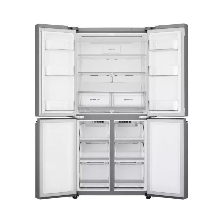 LG 530 Litre Four Door American Fridge Freezer - Silver