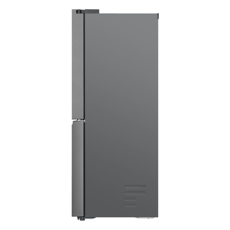 LG NatureFRESH 530 Litre Four Door American Fridge Freezer - Prime Silver