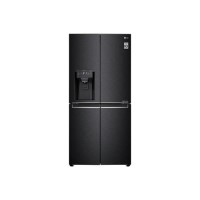 LG NatureFRESH 506 Litre Four Door  American Fridge Freezer - Matte Black