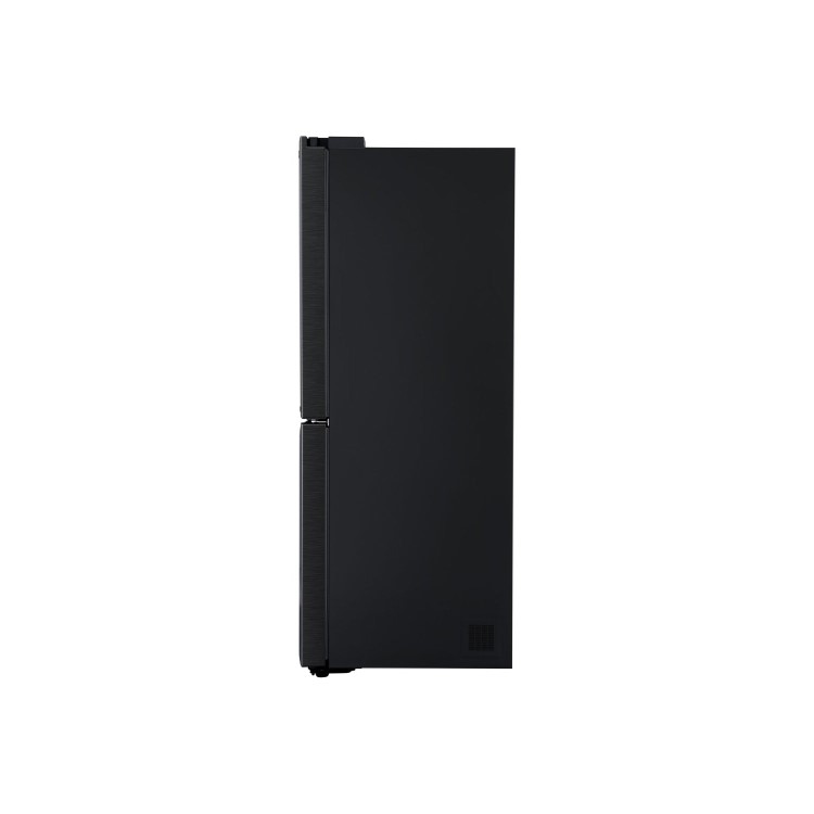 LG NatureFRESH 506 Litre Four Door  American Fridge Freezer - Matte Black