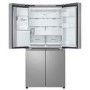 LG NatureFRESH 506 Litre 4 Door American Fridge Freezer - Prime Silver