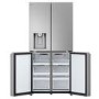 LG NatureFRESH 506 Litre 4 Door American Fridge Freezer - Prime Silver