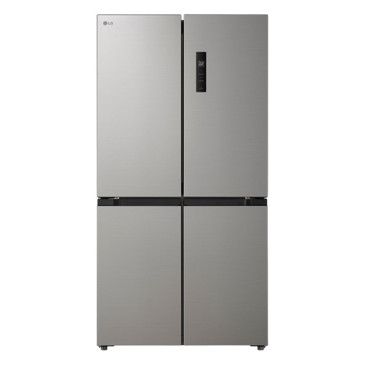 LG 474 Litre Four Door American Fridge Freezer - Silver