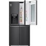 LG 508 Litre Four Door American Fridge Freezer With InstaView - Matte Black