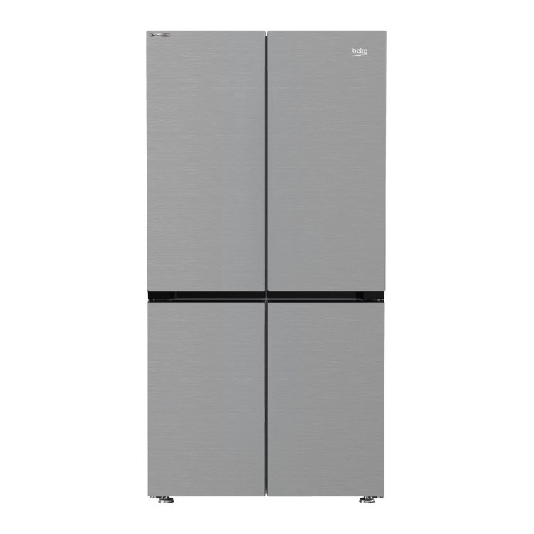 Beko 572 Litre Four Door American Fridge Freezer - Stainless Steel