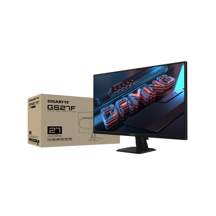 Gigabyte GS27F 27" SS IPS Full HD 165Hz 1ms Gaming Monitor