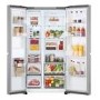 LG NatureFRESH 664 Litre Side-By-Side American Fridge Freezer - Prime Silver