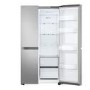 LG NatureFRESH 664 Litre Side-By-Side American Fridge Freezer - Prime Silver