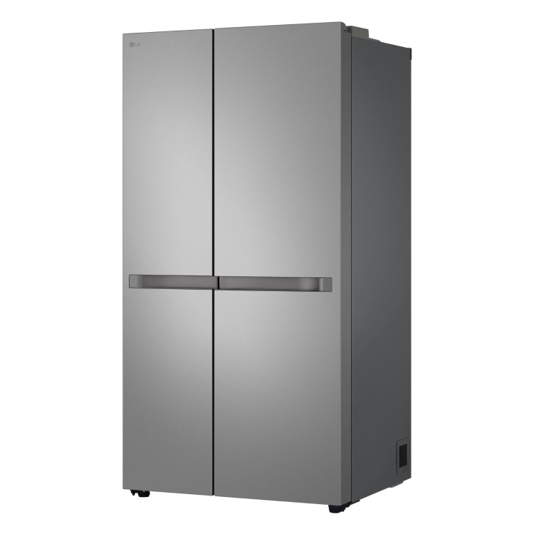 LG NatureFRESH 664 Litre Side-By-Side American Fridge Freezer - Prime Silver