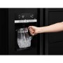 Grundig GSBS14620H American Stryle Fridge Freezer With Plumbed Ice & Water - Black