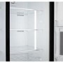 Grundig GSBS14620H American Stryle Fridge Freezer With Plumbed Ice & Water - Black