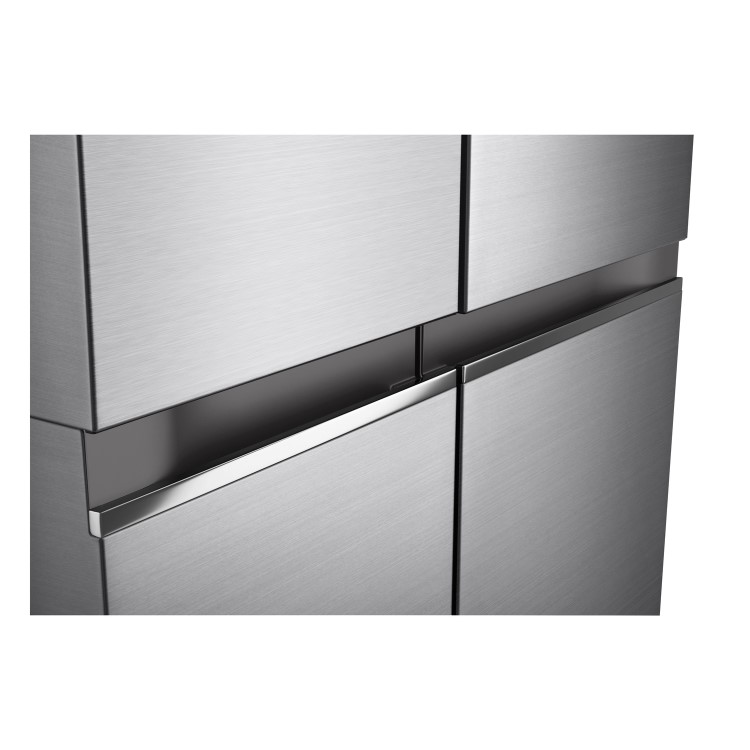 Refurbished LG NatureFRESH GSBV70PZTL 655 Litre Frost Free American Fridge Freezer Shiny Steel