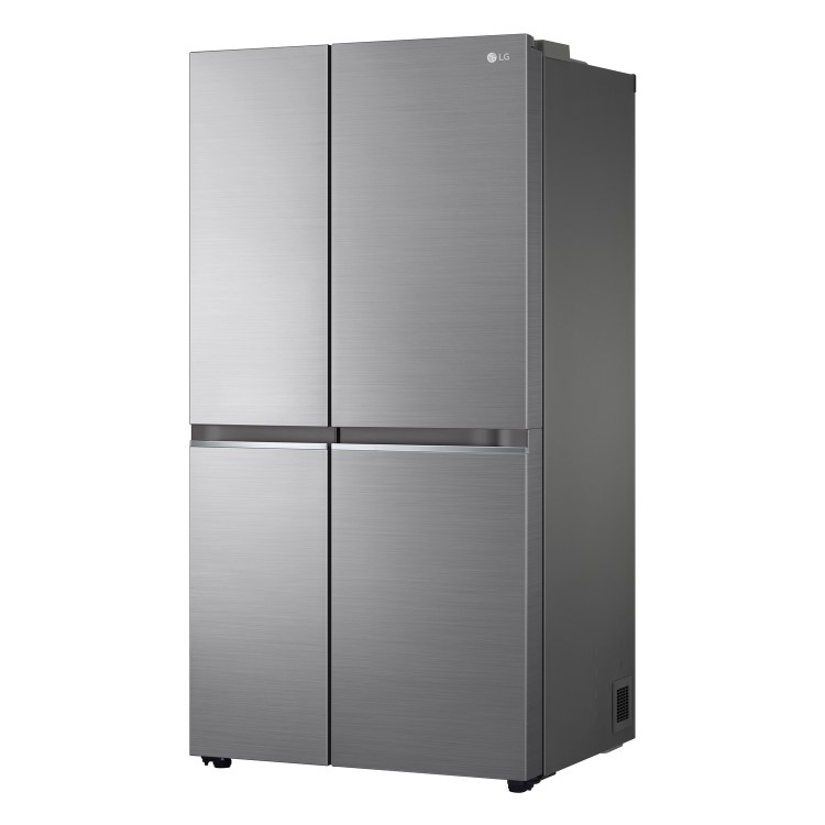 Refurbished LG NatureFRESH GSBV70PZTL 655 Litre Frost Free American Fridge Freezer Shiny Steel