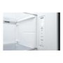 LG InstaView 635 Litre Side-By-Side American Fridge Freezer - Prime Silver