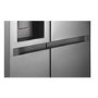 LG NatureFRESH 638 Litre Side-by-Side American Fridge Freezer - Silver