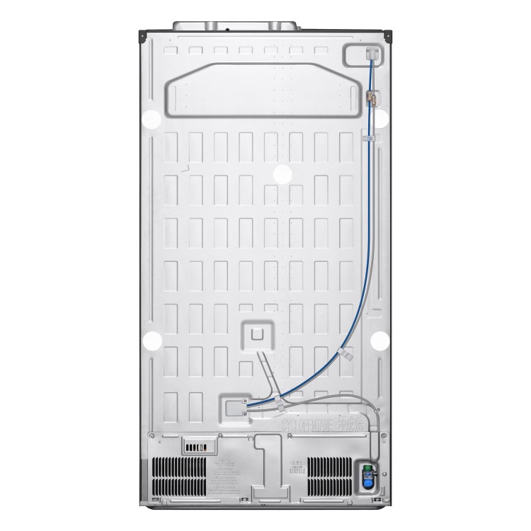 LG NatureFRESH 635 Litre Side-by-Side American Fridge Freezer - Stainless Steel