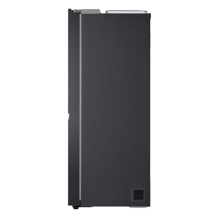 LG NatureFRESH 635 Litre Side-by-Side American Fridge Freezer - Matte Black