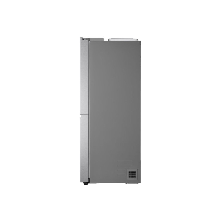 LG 635 Litre Side-By-Side American Fridge Freezer - Stainless steel