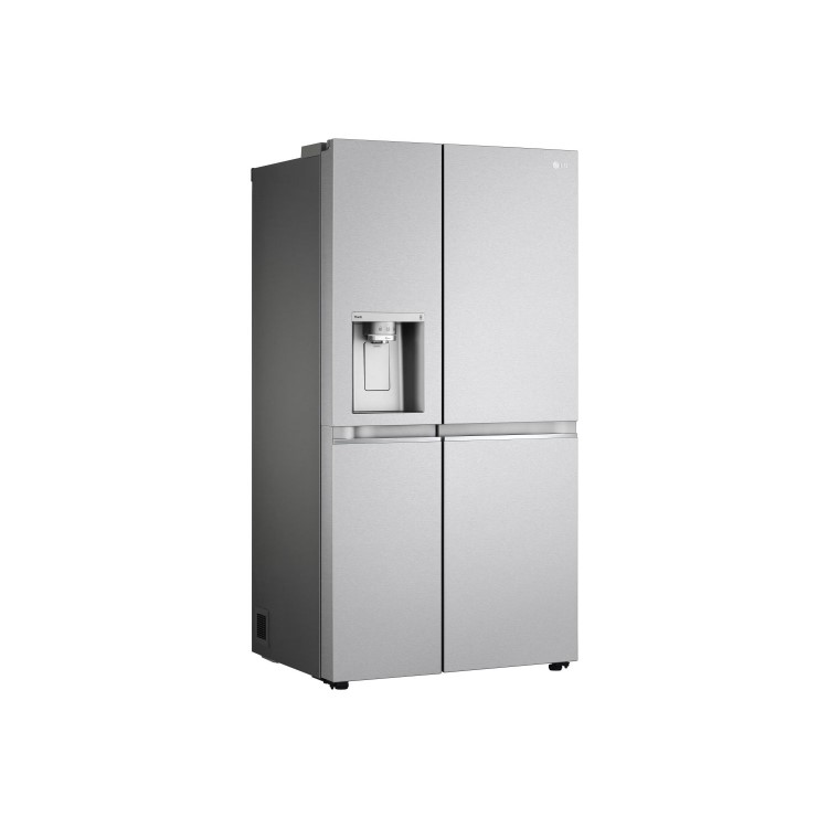 LG 635 Litre Side-By-Side American Fridge Freezer - Stainless steel